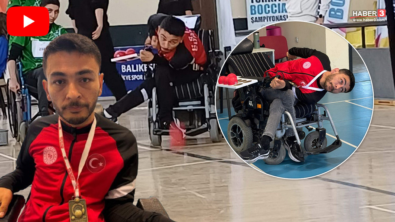 Bedensel engeli nedeniyle yıllarca evden çıkmamıştı... Sıra dışı atışıyla Türkiye şampiyonu oldu!