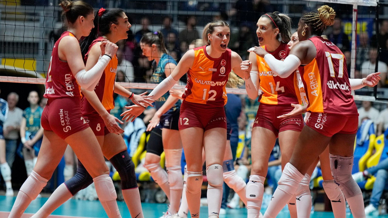 Galatasaray Daikin'in Sultanları İtalya'yı aalladı!