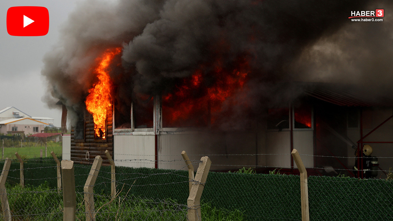Tarım arazisinde kaçak yapı yıkımında kaos... Ateşe verip dirense de gözaltına alındı