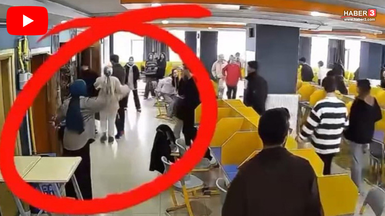 5,2 büyüklüğündeki depreme derste yakalanan öğrencilerin panik anı kamerada