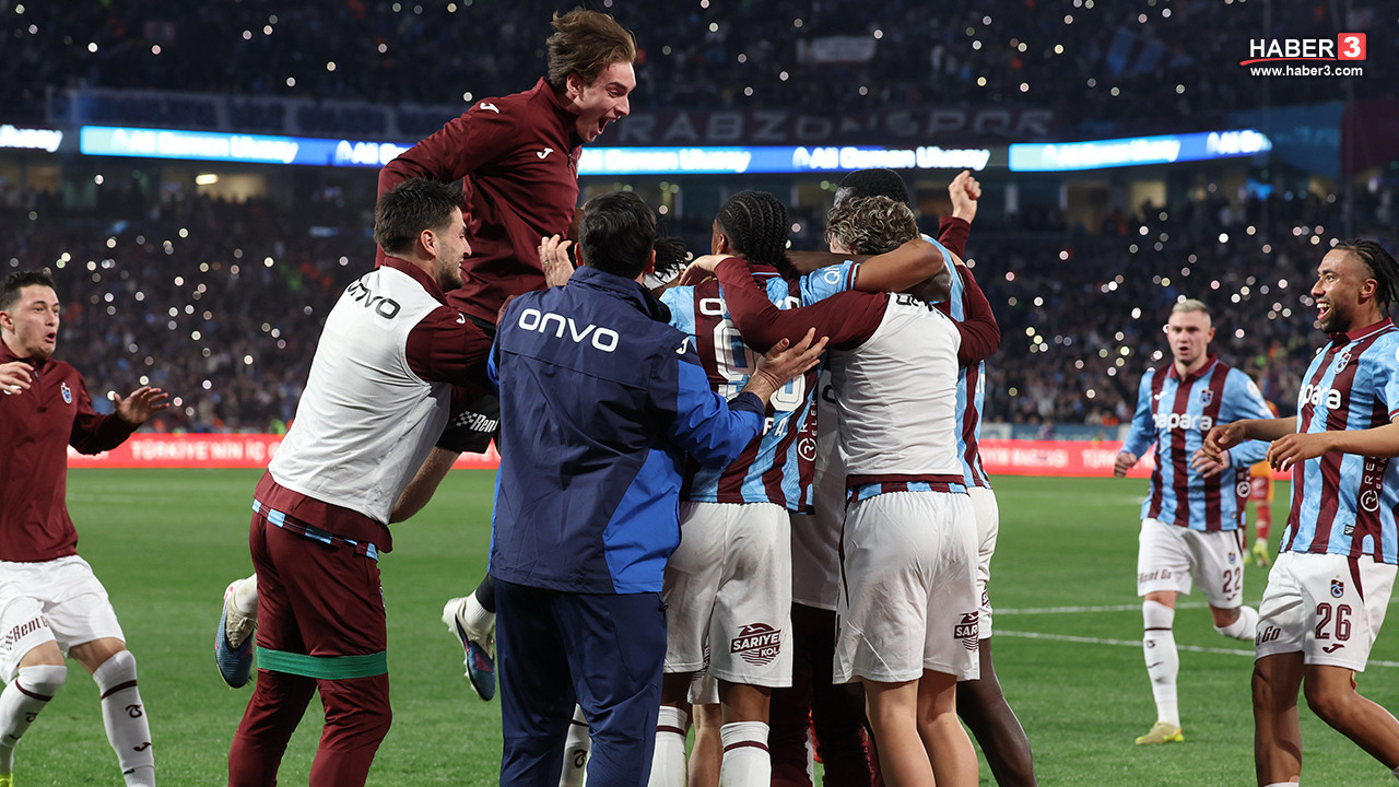 Trabzon’da fırtına koptu! Galatasaray zirvede yara aldı; Trabzonspor zafer sarhoşu!