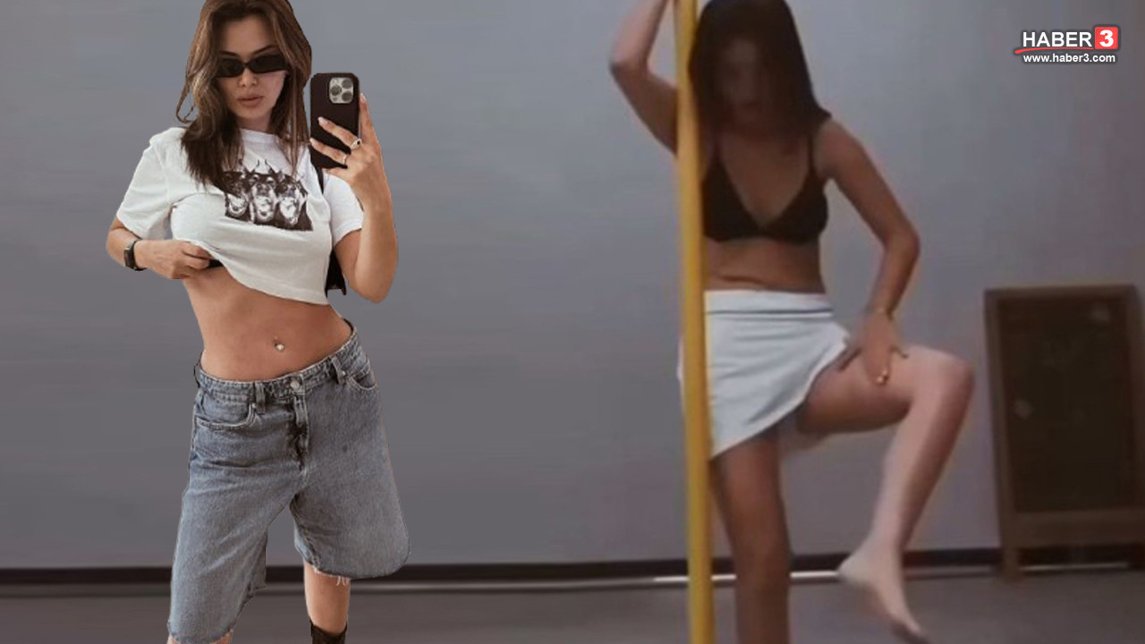 ''Sultana'' filmi için direk dansı eğitimi alan güzel oyuncunun şovu olay oldu