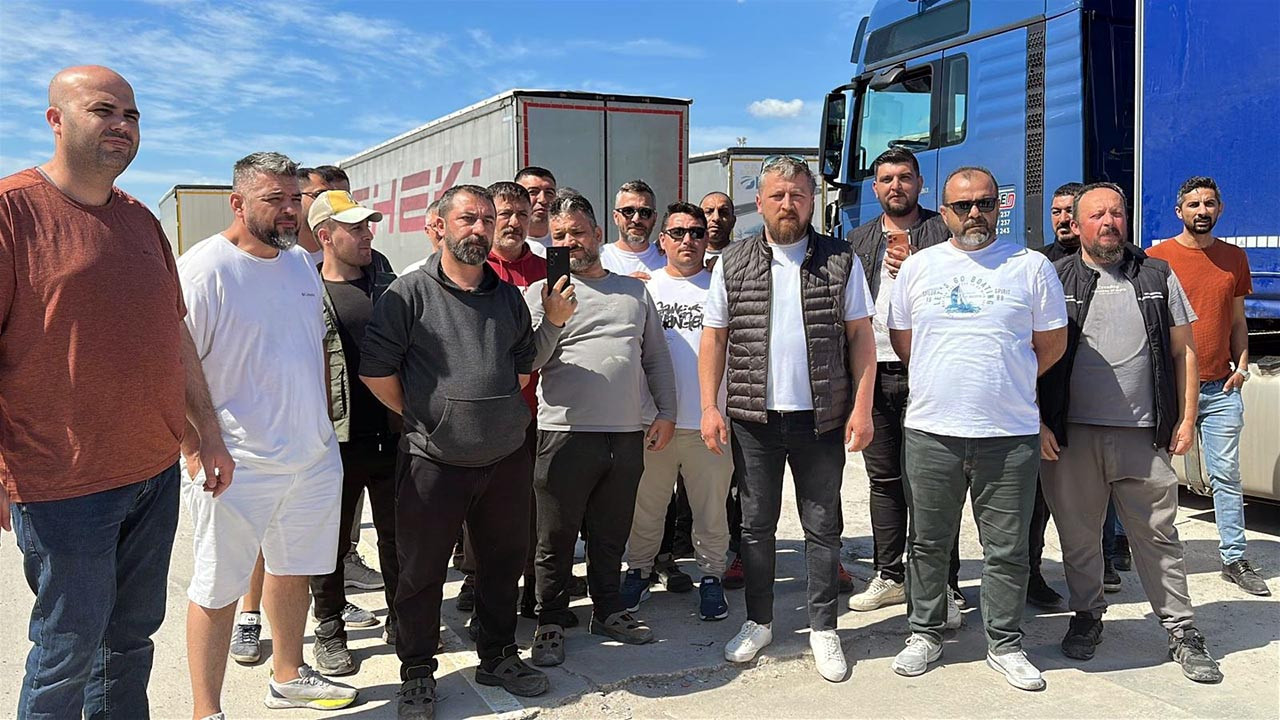 Kapıkule'de çile bitmiyor: TIR şoförleri isyan bayrağını çekti