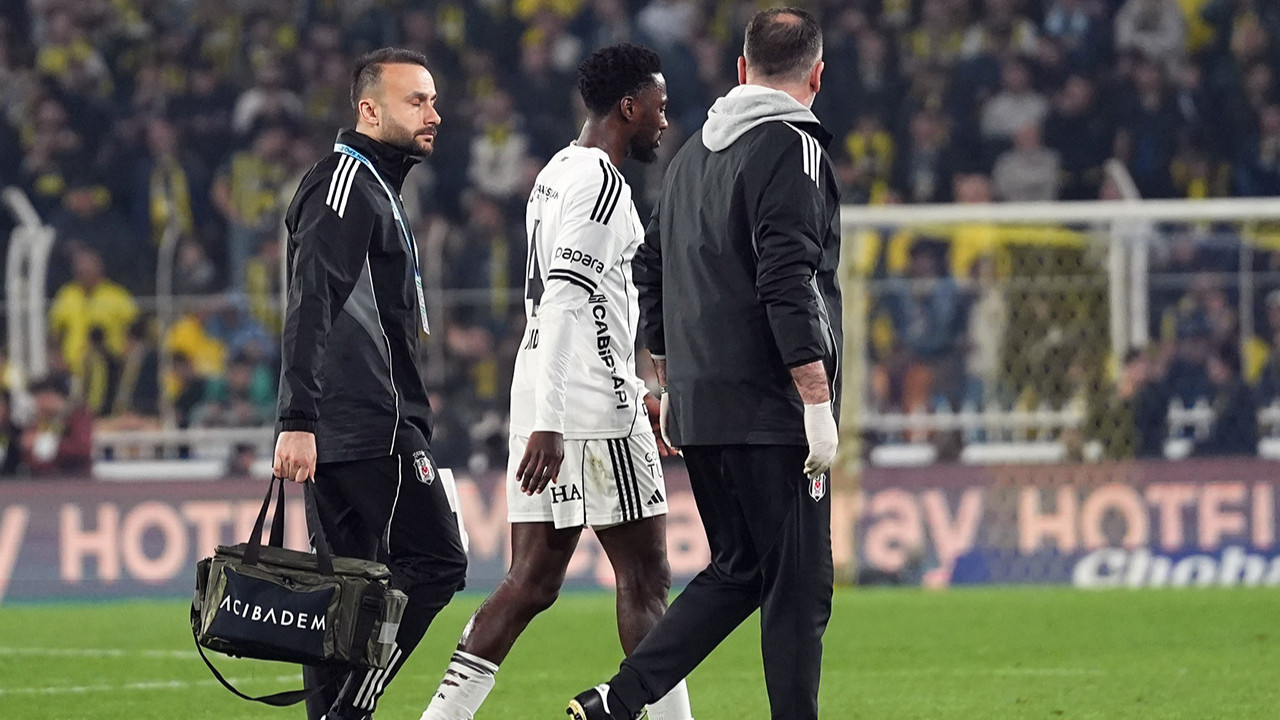 Beşiktaş'ta derbi sonrası sakatlık şoku!