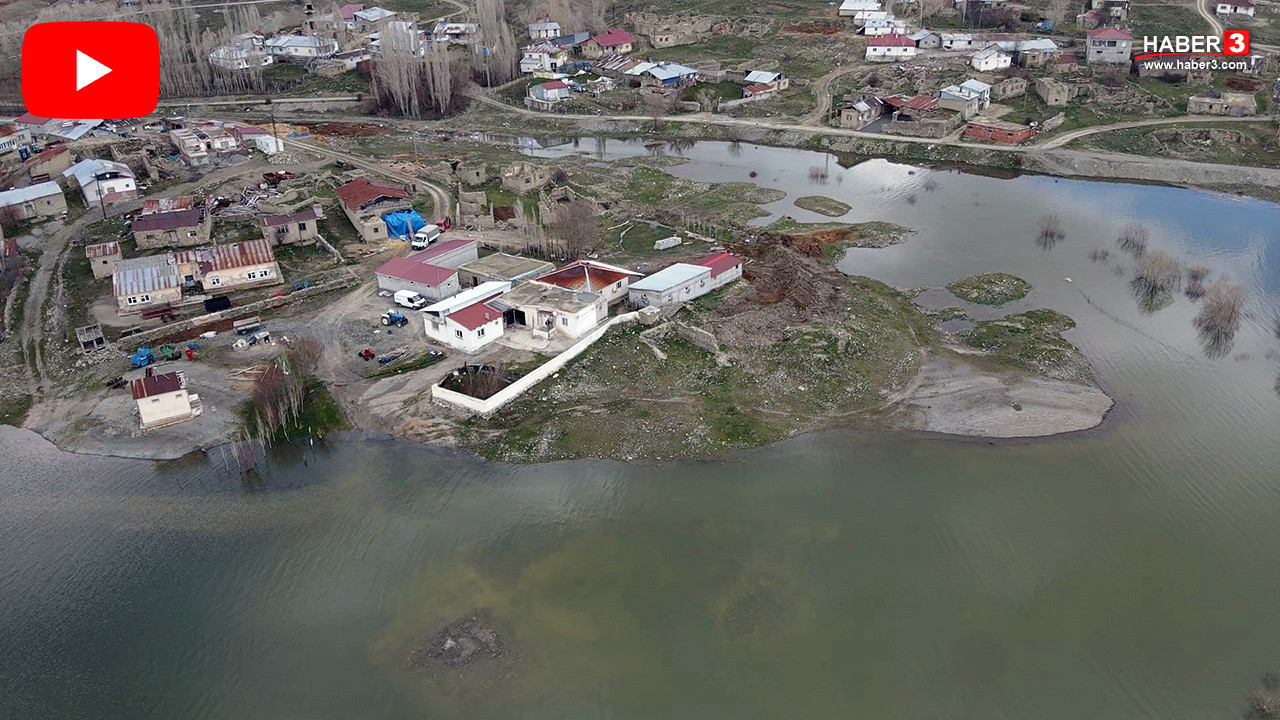Aşırı yağışlar sonrası baraj taştı, bir köy adaya dönüştü, vatandaşlar mahsur kaldı!