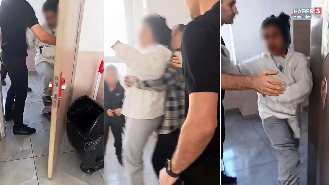 Okulda skandal görüntüler: Ders sırasında sınıfı basan veli hakaret yağdırdı