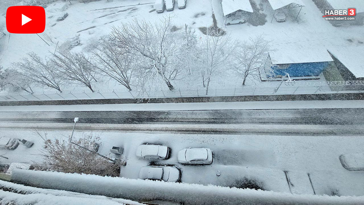 Nisan ayında baharı beklerken kış geri döndü, bir ilimiz yeni güne bembeyaz uyandı
