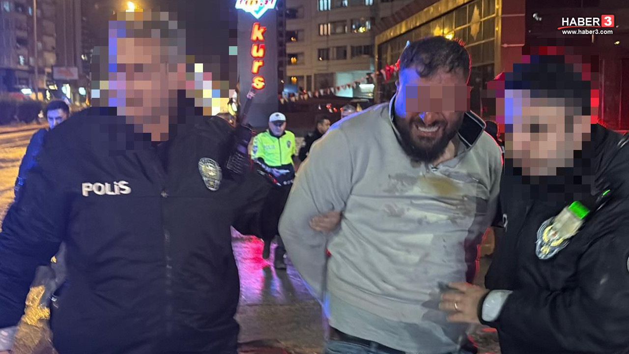 Alkollü trafik canavarı aracını bırakıp koşarak kaçmaya çalıştı!