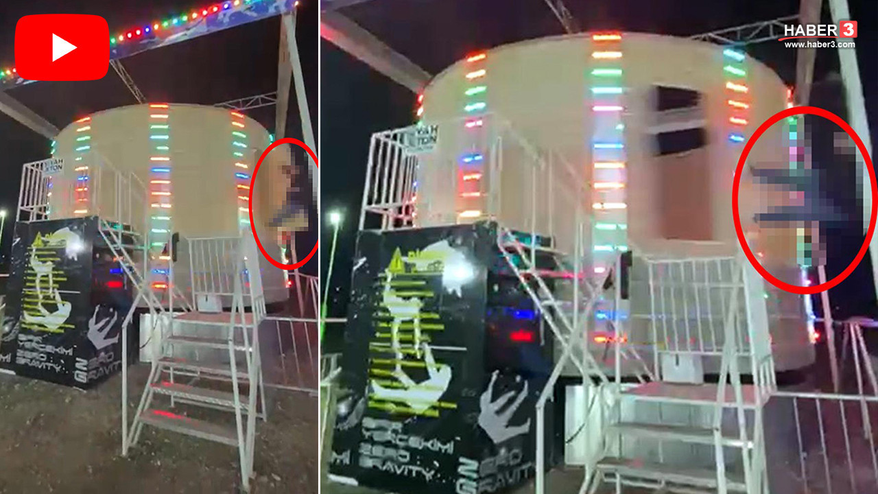 Lunaparkta bir gencin öldüğü ''Sıfır yer çekimi'' faciası kamerası