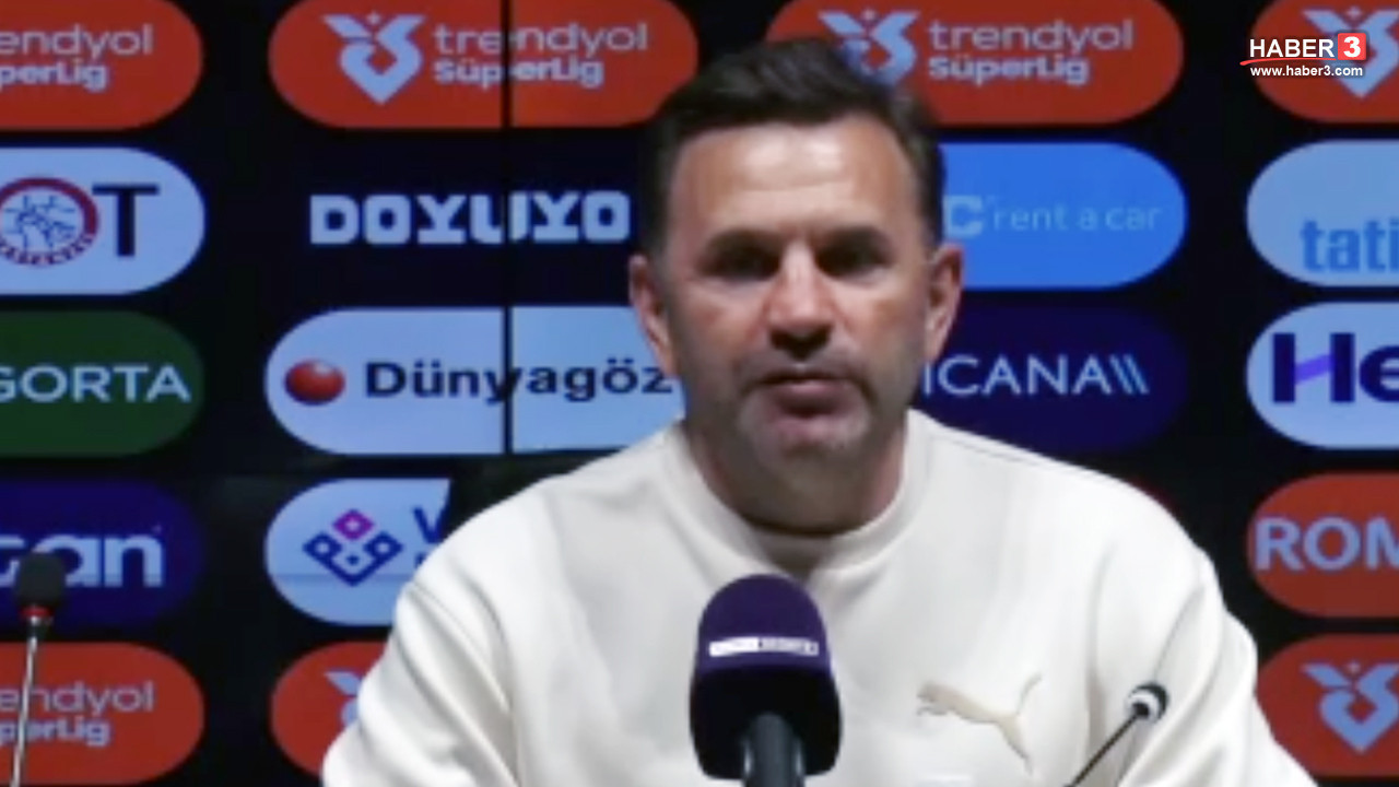 Okan Buruk'tan basın toplantısına damga vuran sözler: ''İçimizde hainler var''