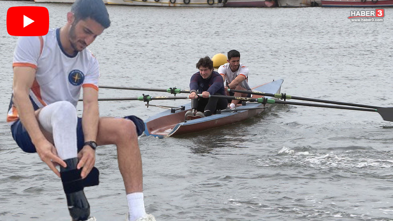 Sağ bacağını kaybetmişti... Kürekle yaşama tutundu, 6 ayda Türkiye şampiyonu oldu