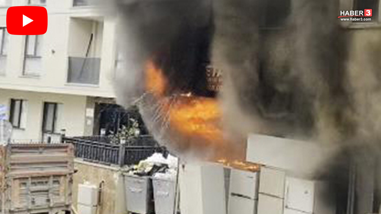 İstanbul'da korkutan yangın! Mahsur kalanlar duvarı delerek hayata tutunabildi!