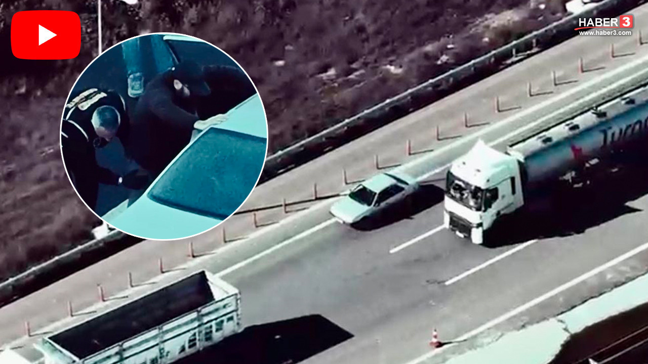 Otoyolda nefes kesen takip: Zehir sevkiyatı polise takıldı!