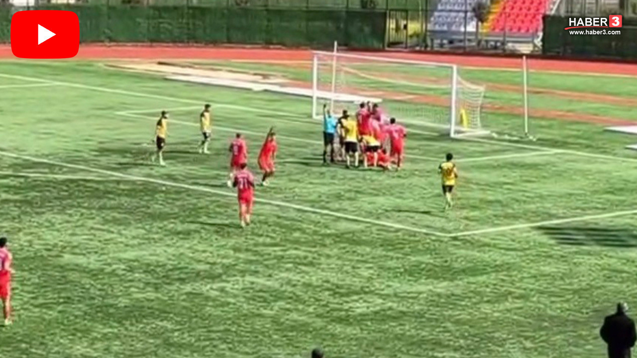 Penaltı sonrası çıkan kavgada futbolcu tutuklandı