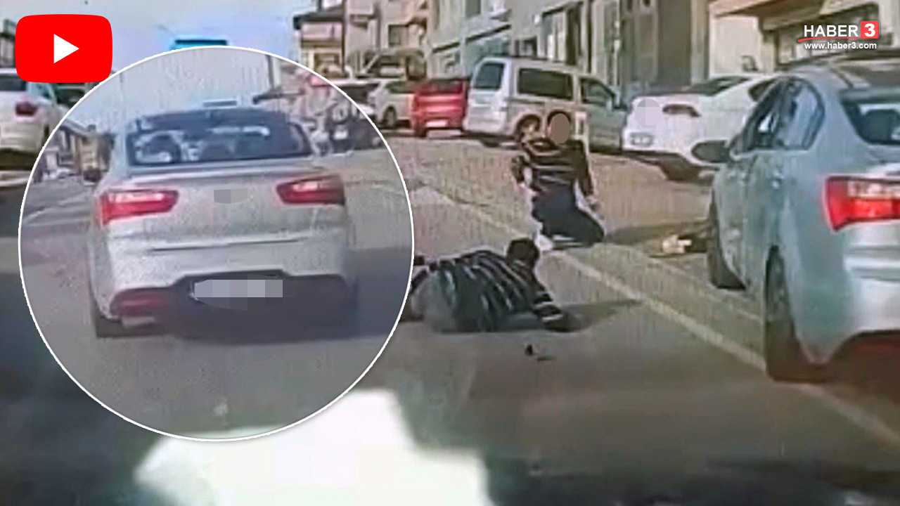 Direksiyon başında uyuyan sürücü kaldırımdaki 3 yayaya çarptı!