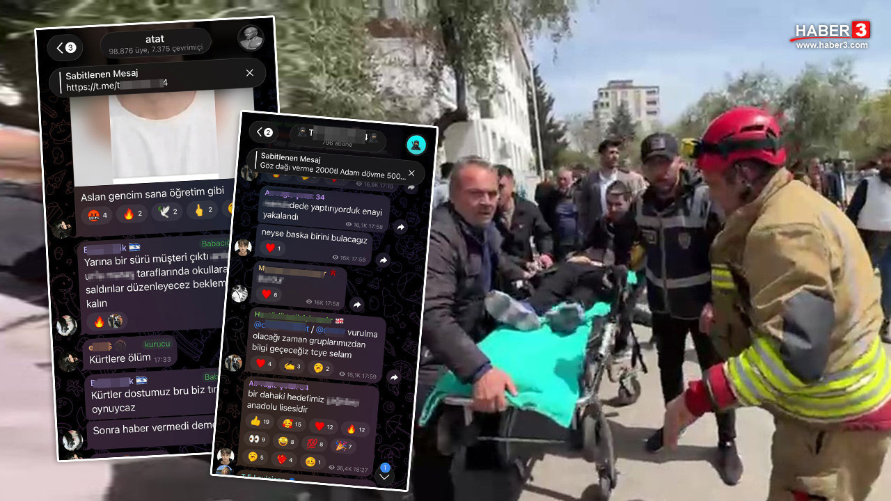 Telegram’da korkunç paylaşımlar! Okul saldırılarını övüp yeni tarihler verdiler!