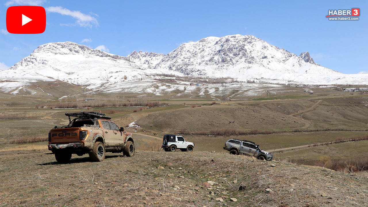 Van’da adrenalin tavan yaptı: Erek Dağı’nda kar ve çamurla mücadele!