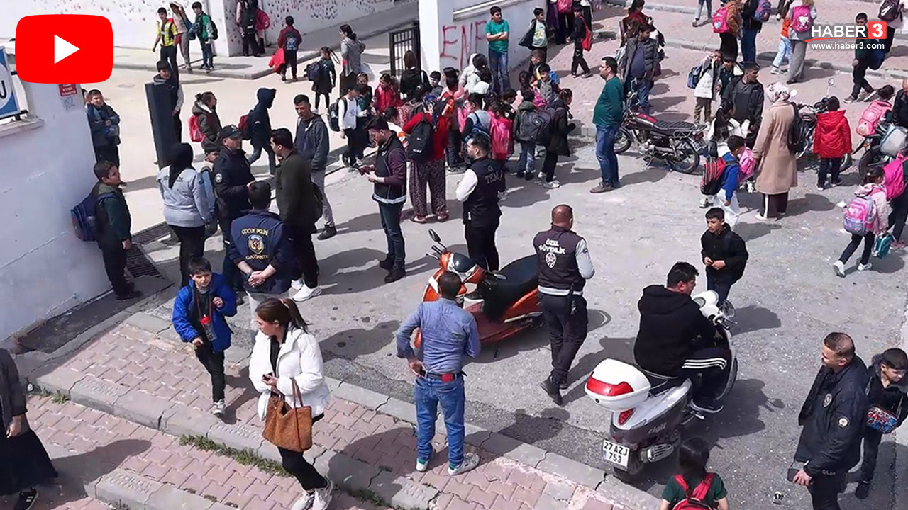 Kanlı saldırı sonrası diğer okullarda dronlu takip başladı!