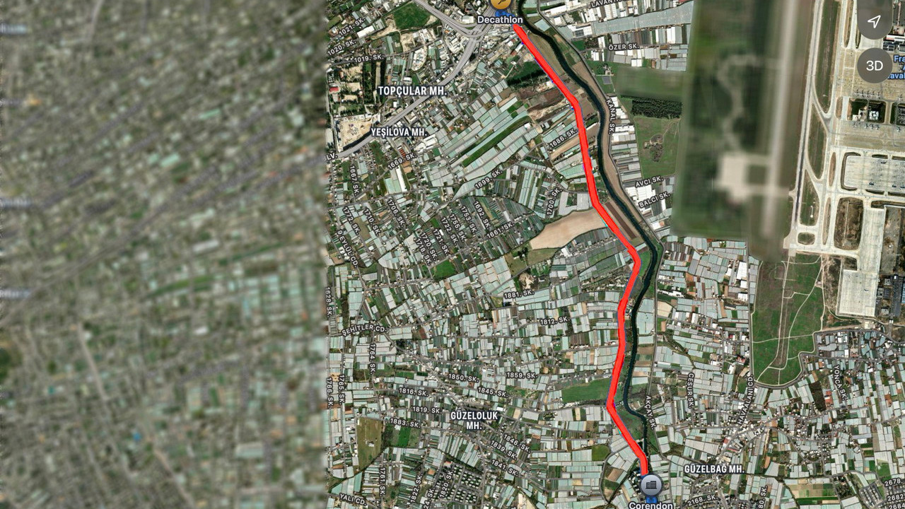 Muratpaşa'da DSİ Kanal Yolu, 20 Nisan gecesi trafiğe kapatılacak