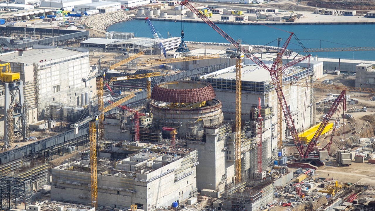 Akkuyu Nükleer Güç Santrali'nde bir aşama daha tamamlandı