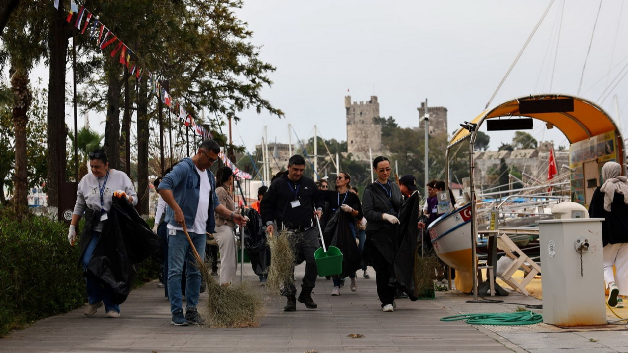 Bodrum’da Temizlik Seferberliği Yeniden Başladı