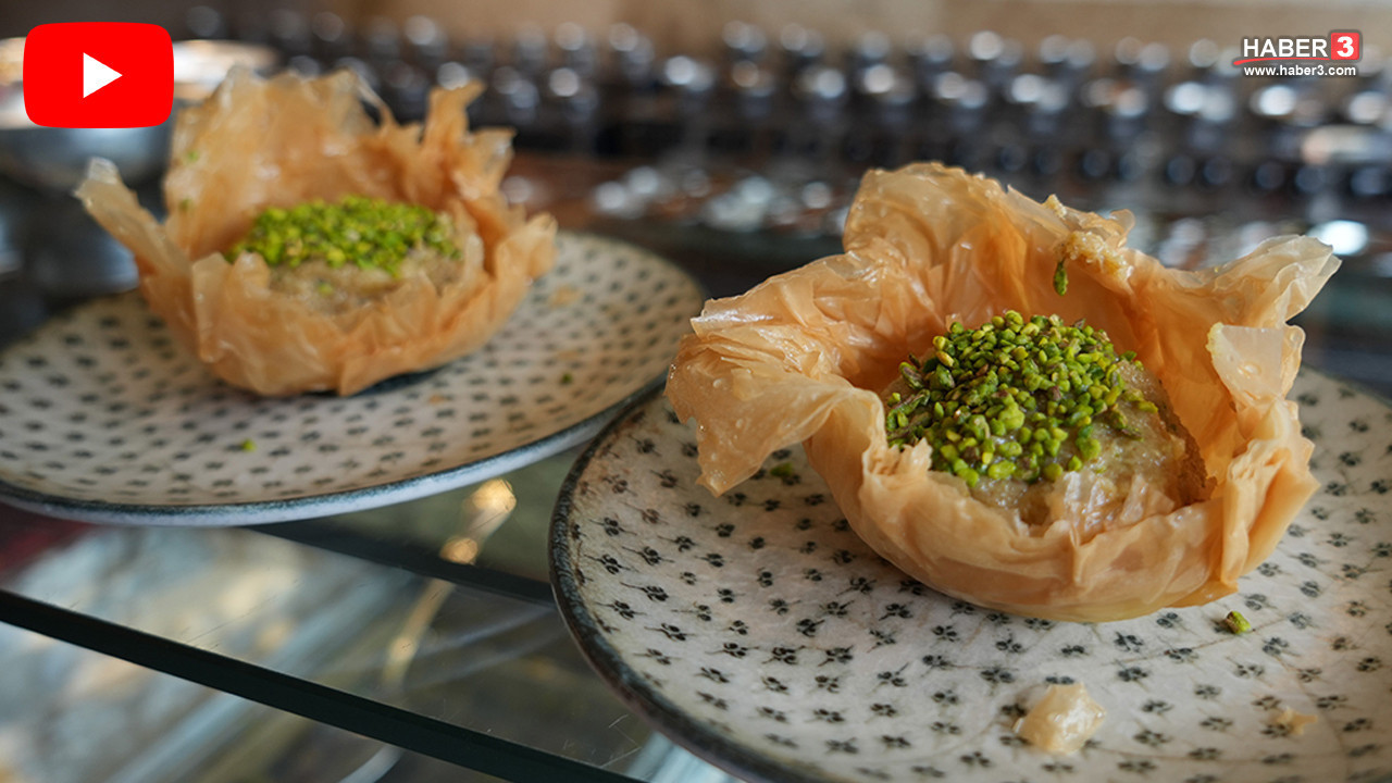 Türkiye'nin gastronomi başkentinden yepyeni bir ''geri dönüşüm'' tatlısı çıktı