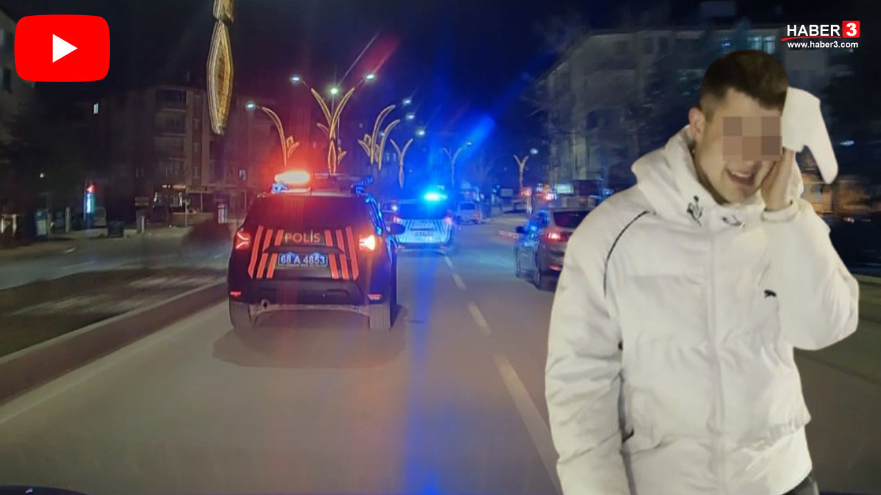 Dur ihtarından kaçtı, yakalanınca hem cezayı yedi, hem de hüngür hüngür ağladı!