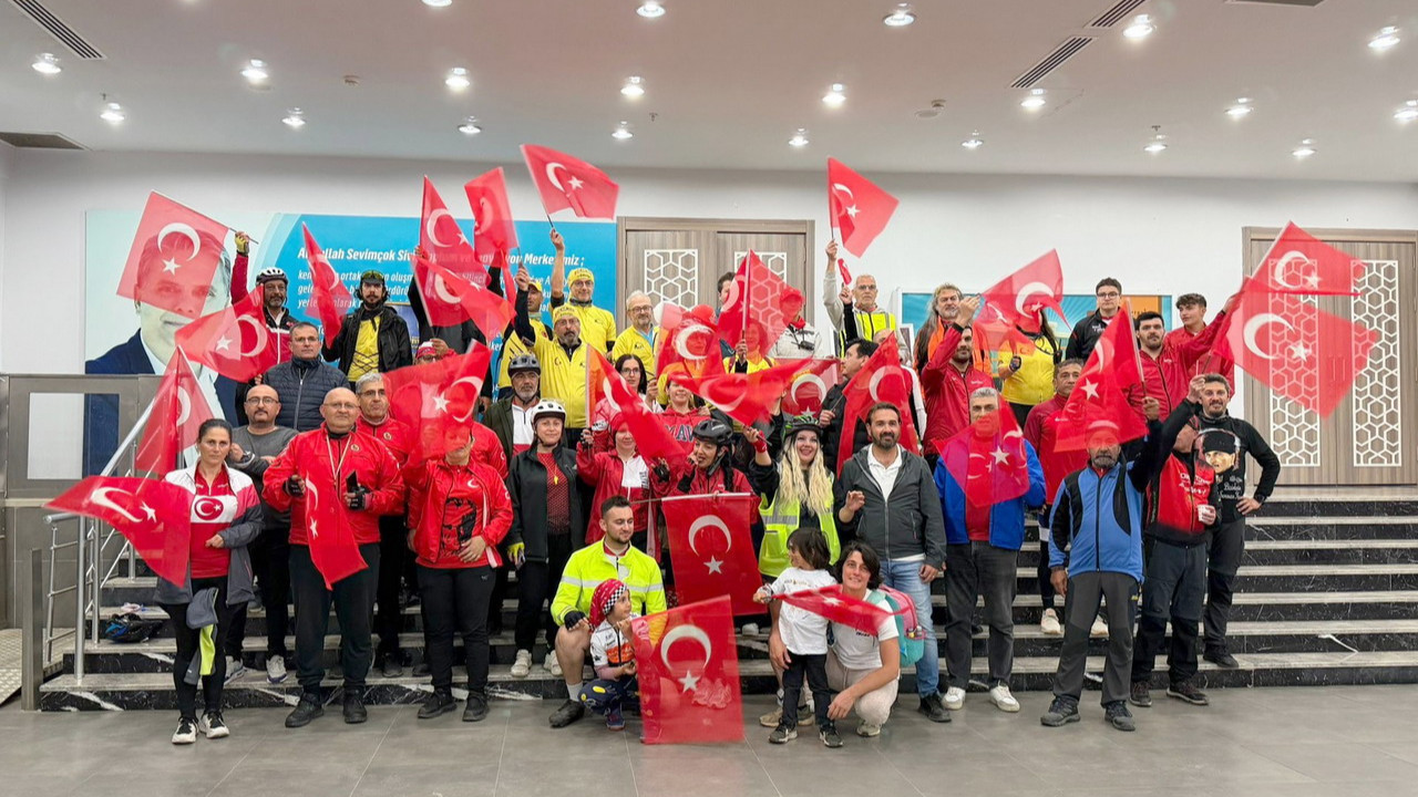 Muratpaşa'da 23 Nisan’da pedal çevirdiler