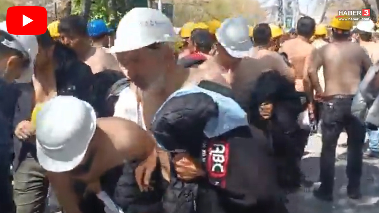 Ankara'da 5 günlük açlık grevine polis müdahalesi! Hastaneye kaldırılan işçiler var!