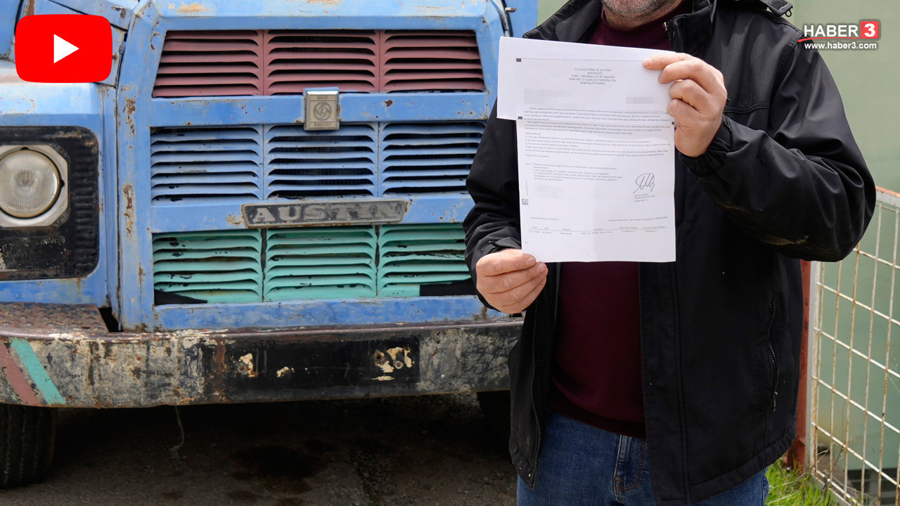 Evinin önünde marşına bile basmadığı aracına kilometrelerce uzaktan gelen ceza böyle iptal eidldi