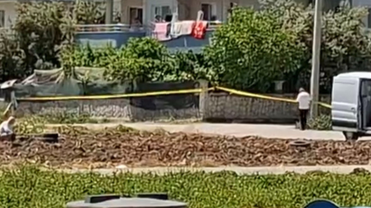 Mersin'de tarlada bomba paniği