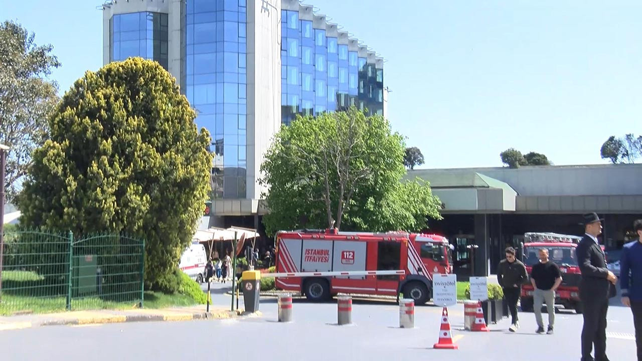 İstanbul'da 20 katlı otelde yangın paniği