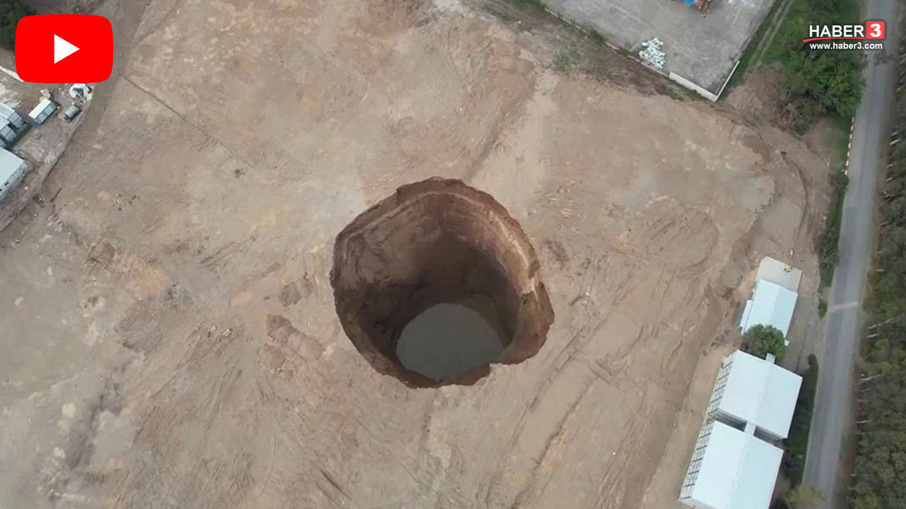 Dev obruk büyümeye devam ediyor: 9 günde 60 metreye ulaştı!