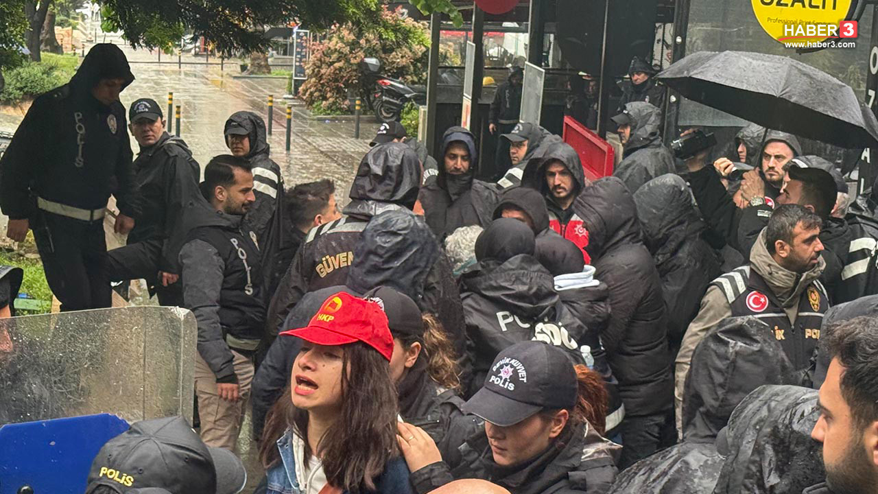Beşiktaş'ta 1 Mayıs müdahalesi! Taksim'e yürümek isteyen gruba polis engeli: Çok sayıda gözaltı var