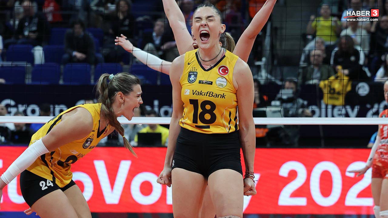 Vakıfbank'ın sultanları filede tarih yazdı: 2-0 geriden gelip, 10'uncu kez finalde!