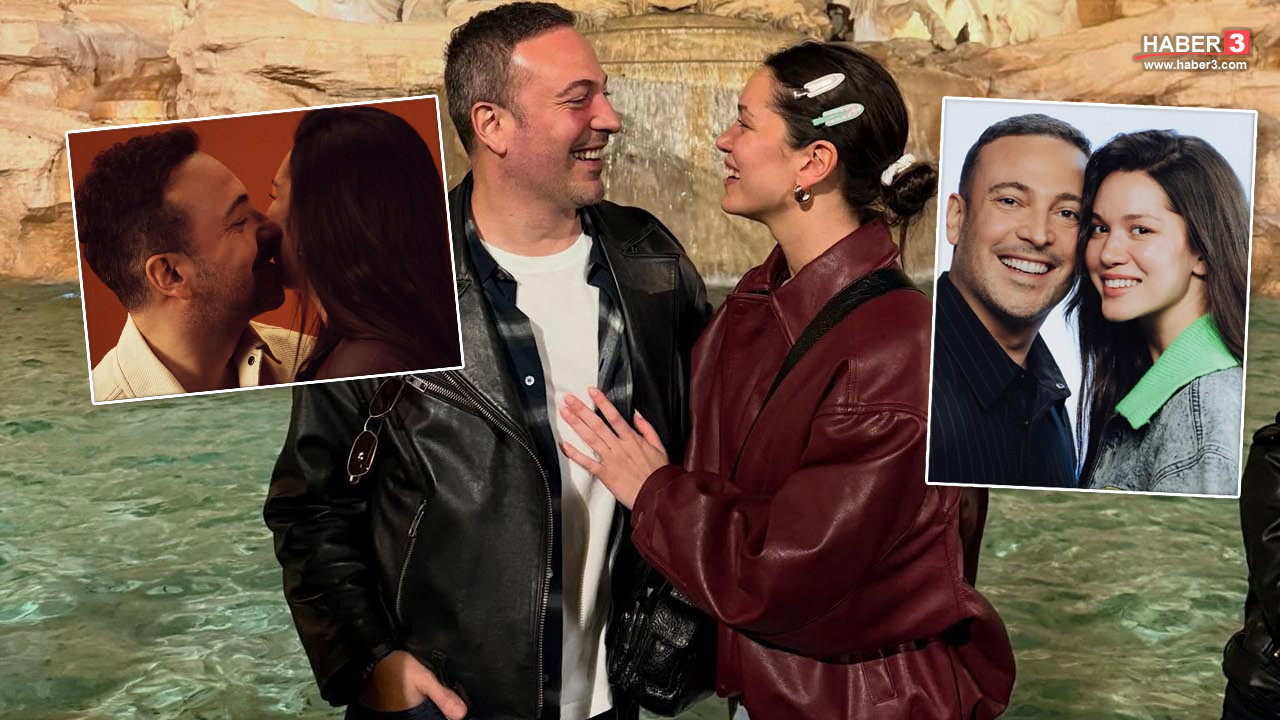 Oğuzhan Koç ve Hazal Subaşı aşk şehri Roma'da aşka geldi...