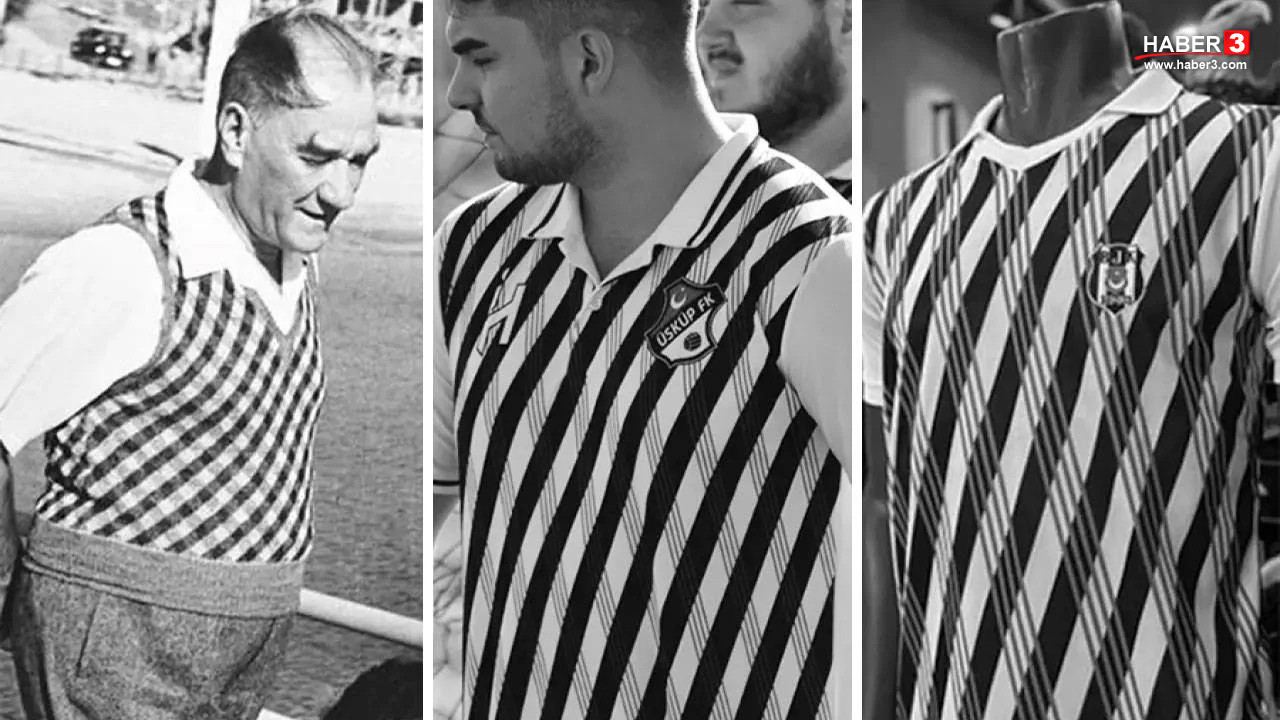 Beşiktaş'ın forması davalık oldu! Tasarımda Atatürk'ün süveterinden esinlenilmişti...