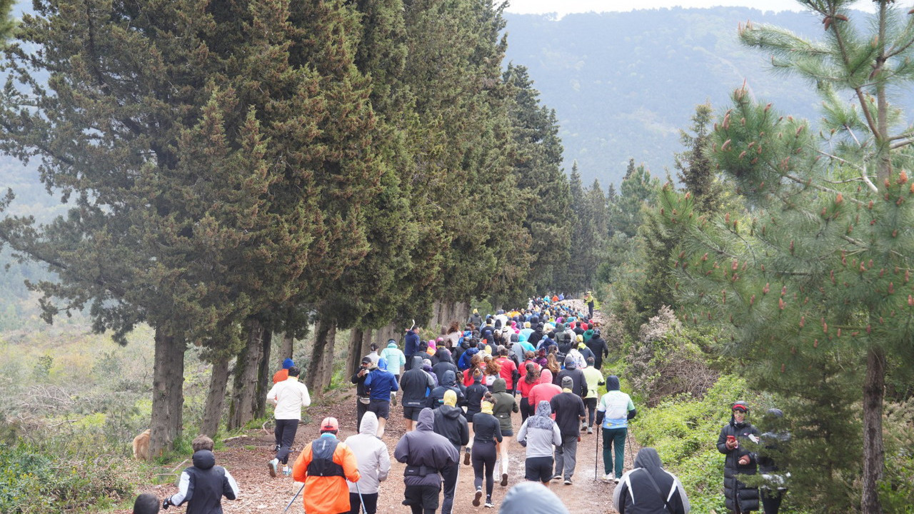 Spor Kenti Kartal vizyonunda 15. Aydos Patika Koşusu kıyasıya mücadeleye sahne oldu