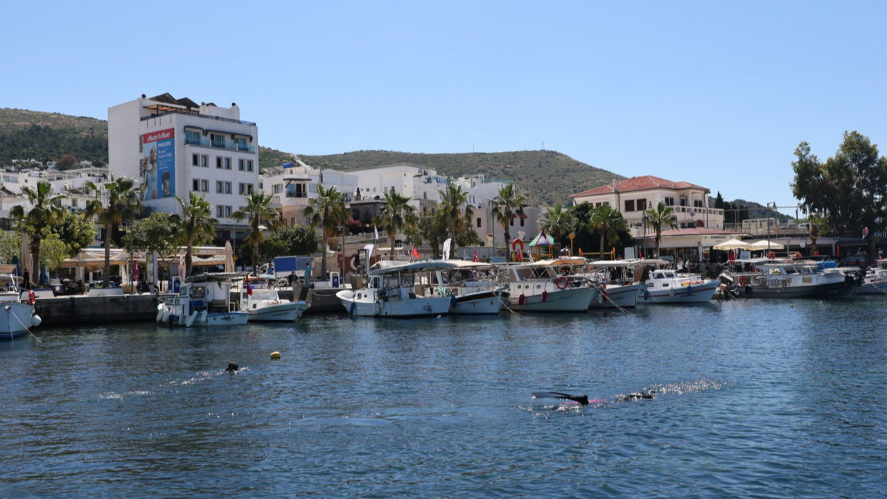 Bodrum'da Deniz Dibi Temizliği Kumbahçe’de Başladı