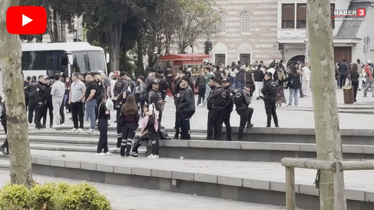 İstanbul'un kalbinde bıçaklı dehşet: Bıçakla insanlara saldırdı, ayağından vurularak durduruldu!
