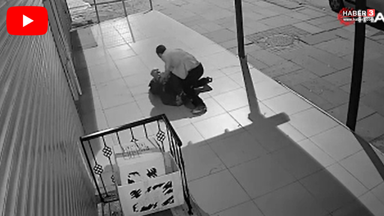 Kan donduran gasp kamerada... 93 yaşındaki yaşlı adamı darp edip parasını çaldı!