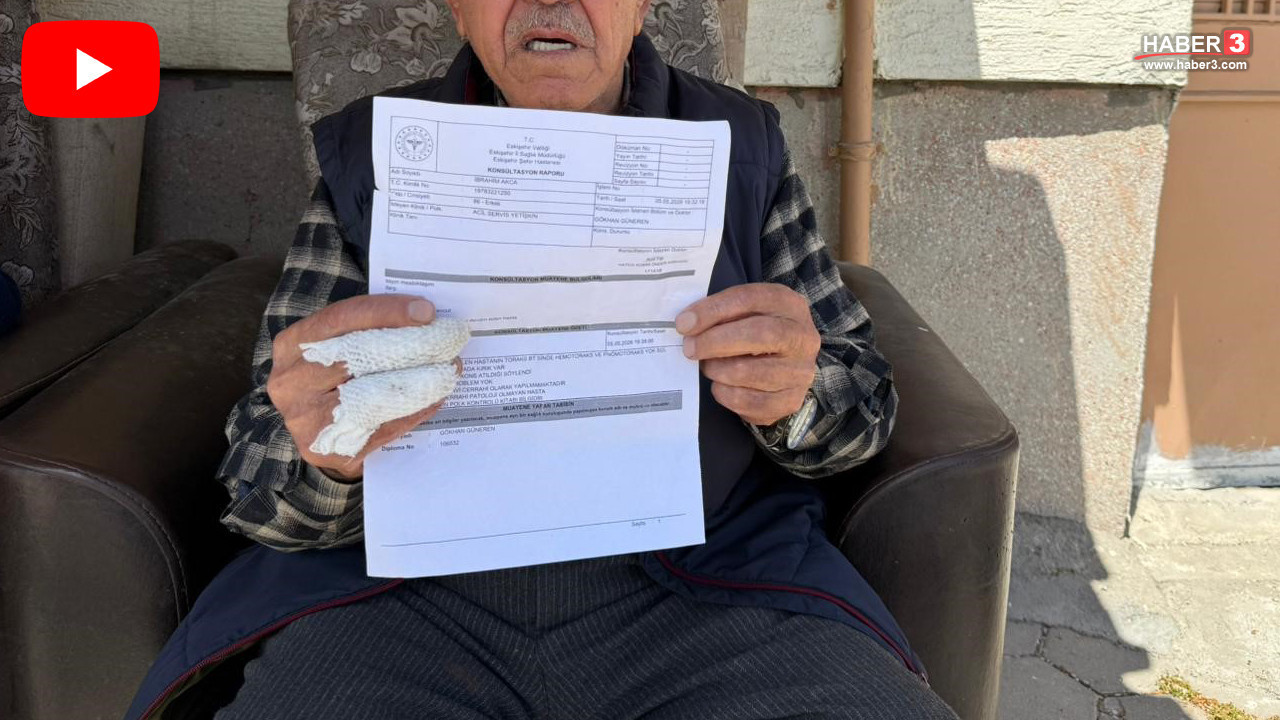 86 yaşındaki hasta adamı merdivenden atıp darp edip, serbest kaldı!