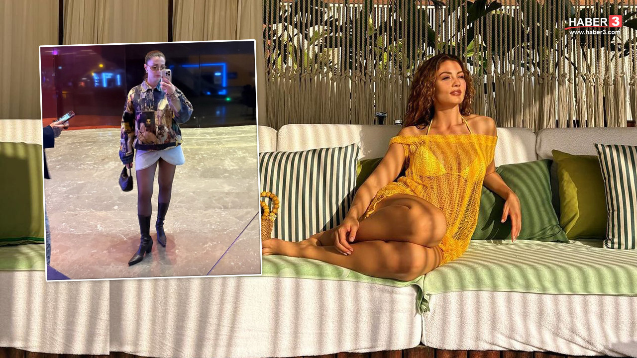 Burcu Özberk'in iddialı eteğine rağmen son tarzına eleştiri yağdı