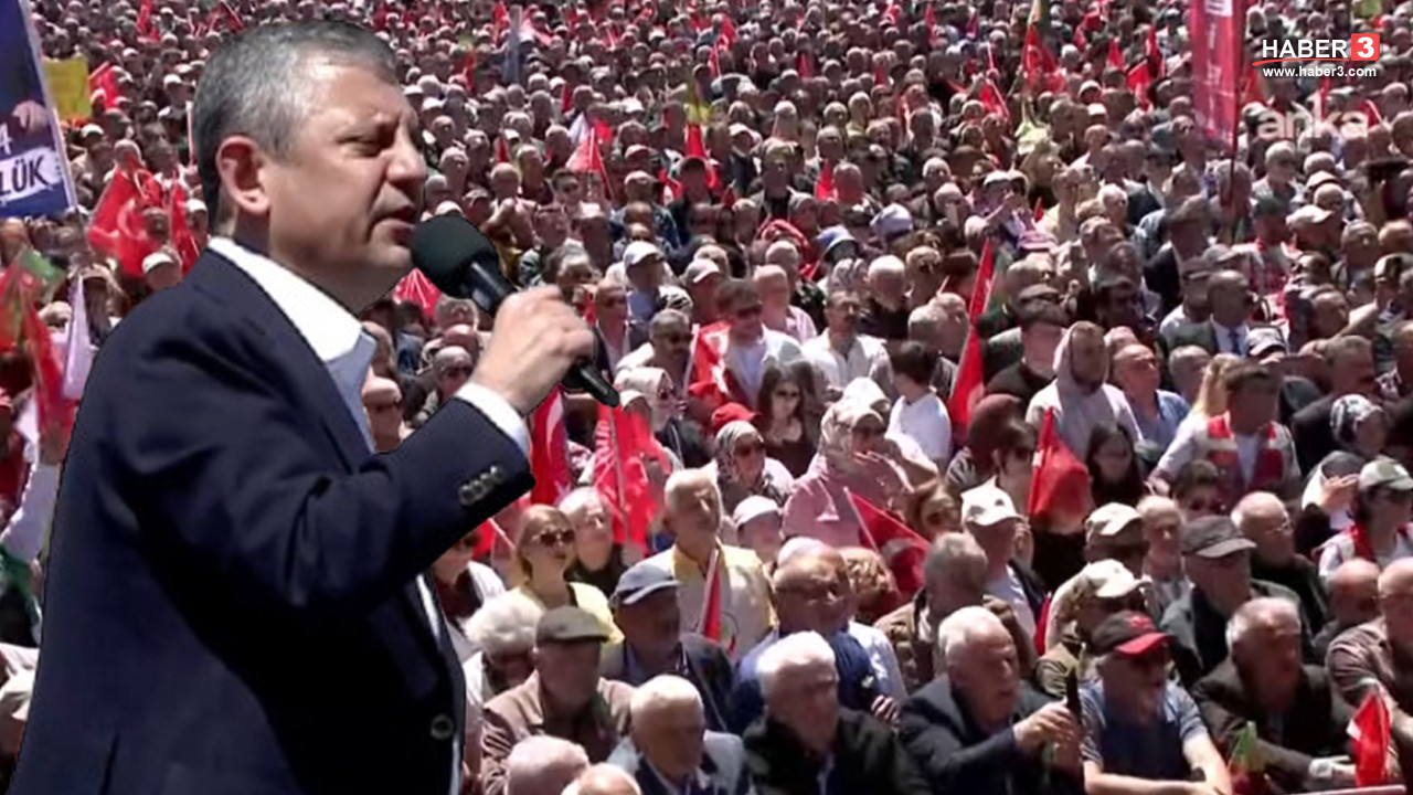 Özel, Erdoğan'ın memleketi Rize'de konuştu: ''Gürlek, Erdoğan'ın ses kayıtlarını kasada saklıyor''