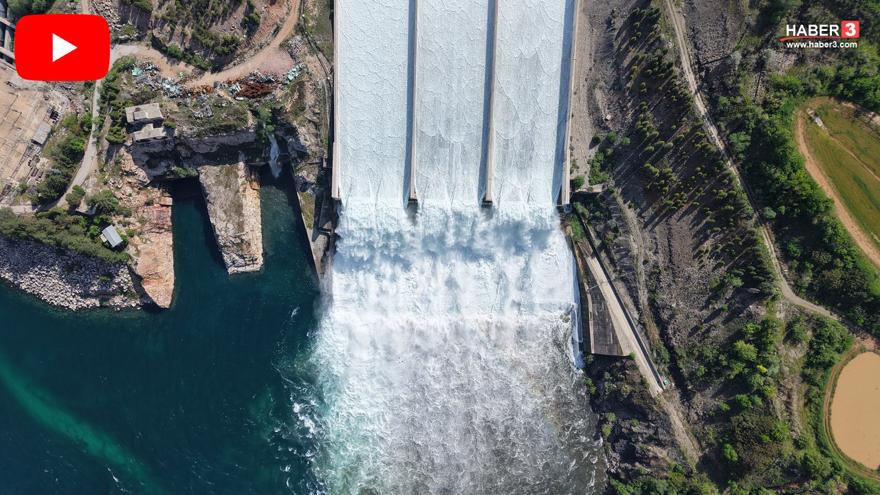 Keban Barajı’nda 7 yıl sonra tarihi anlar kamerada! Vatandaş baraja ve göle akın etti!