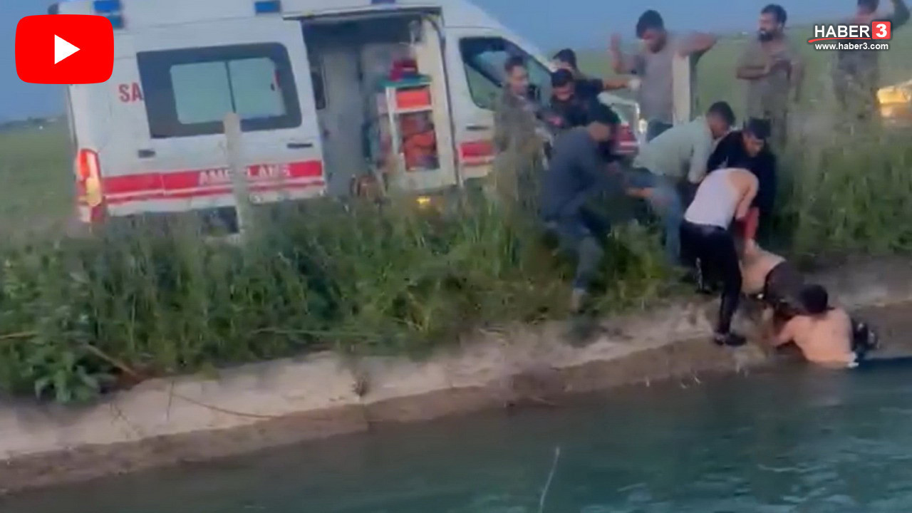 Kanala uçan otomobildeki 2 kadını kurtaran Suriyeli gençten acı haber geldi!