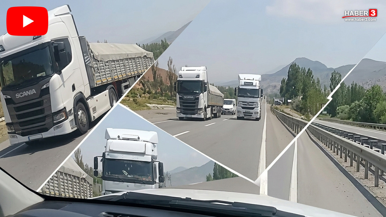 Karayolunda hatalı sollama dehşeti kamerada: Otomobil sürücüsü faciayı son anda önledi