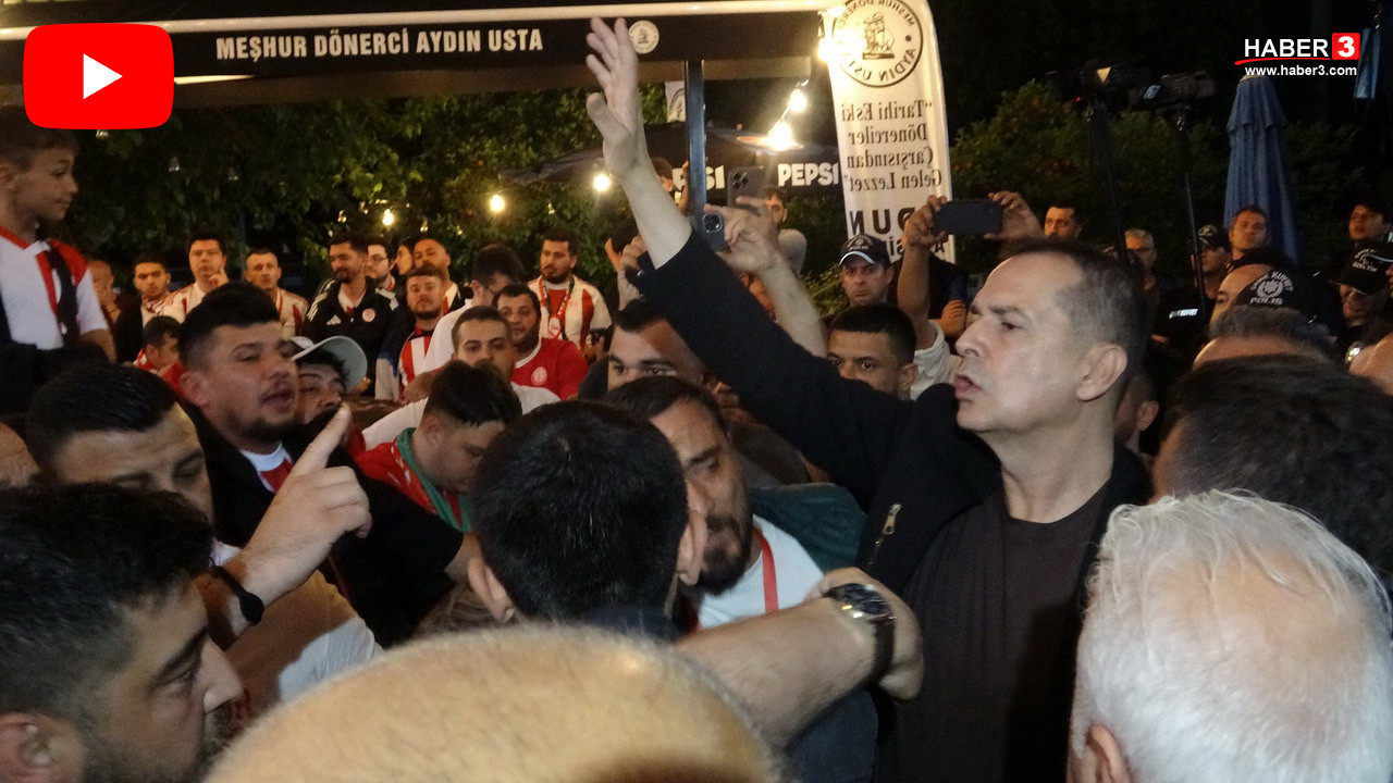 Antalyaspor Süper Lig'e veda etti: Taraftarın tepki gösterdiği Başkan Rıza Perçin'den olay sözler!