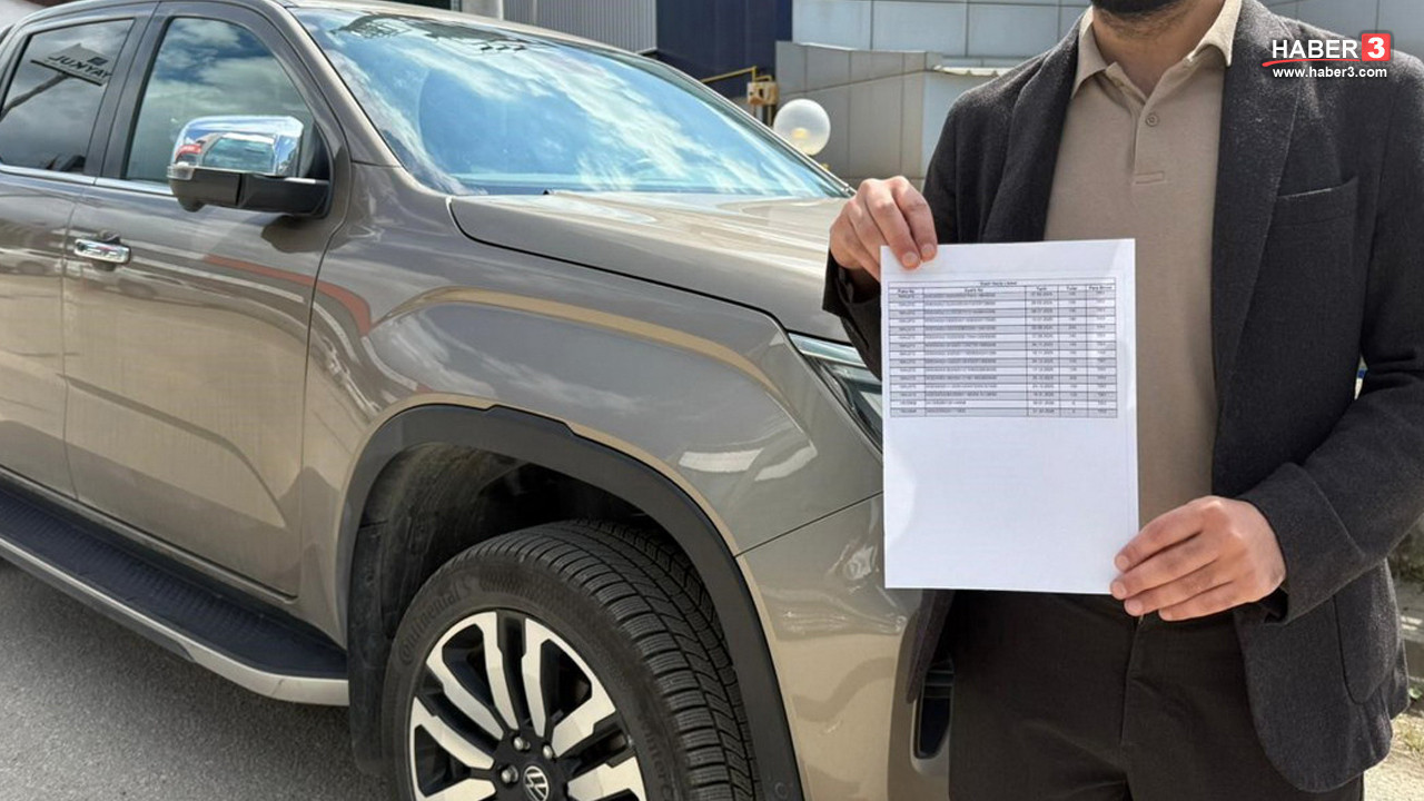 Bursa'dan hiç çıkmayan araca İstanbul'dan hem geçiş cezası geldi hem de icra takibi başlatıldı