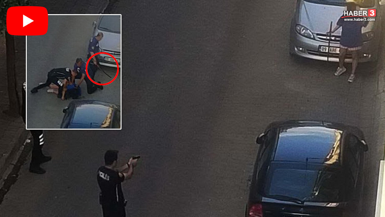 Aydın'da sokağa Samuray kılıcıyla çıkan genç kız büyük korkuya neden oldu